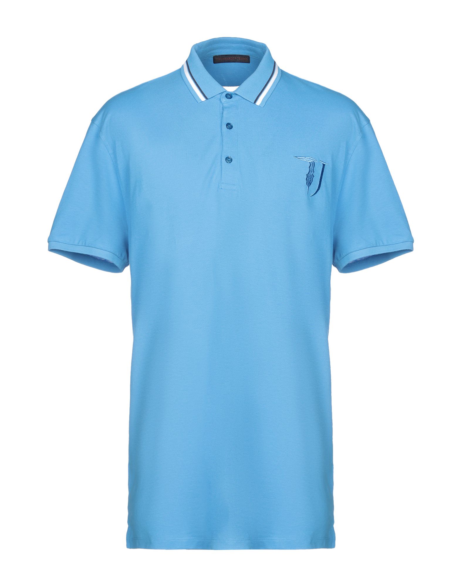 TRUSSARDI JEANS Poloshirt Herren Azurblau von TRUSSARDI JEANS