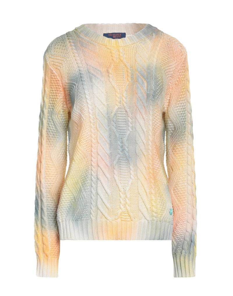 TRUSSARDI JEANS Pullover Damen Pastellgelb von TRUSSARDI JEANS