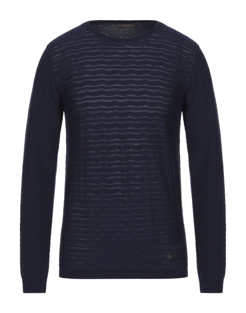 TRUSSARDI JEANS Pullover Herren Nachtblau von TRUSSARDI JEANS