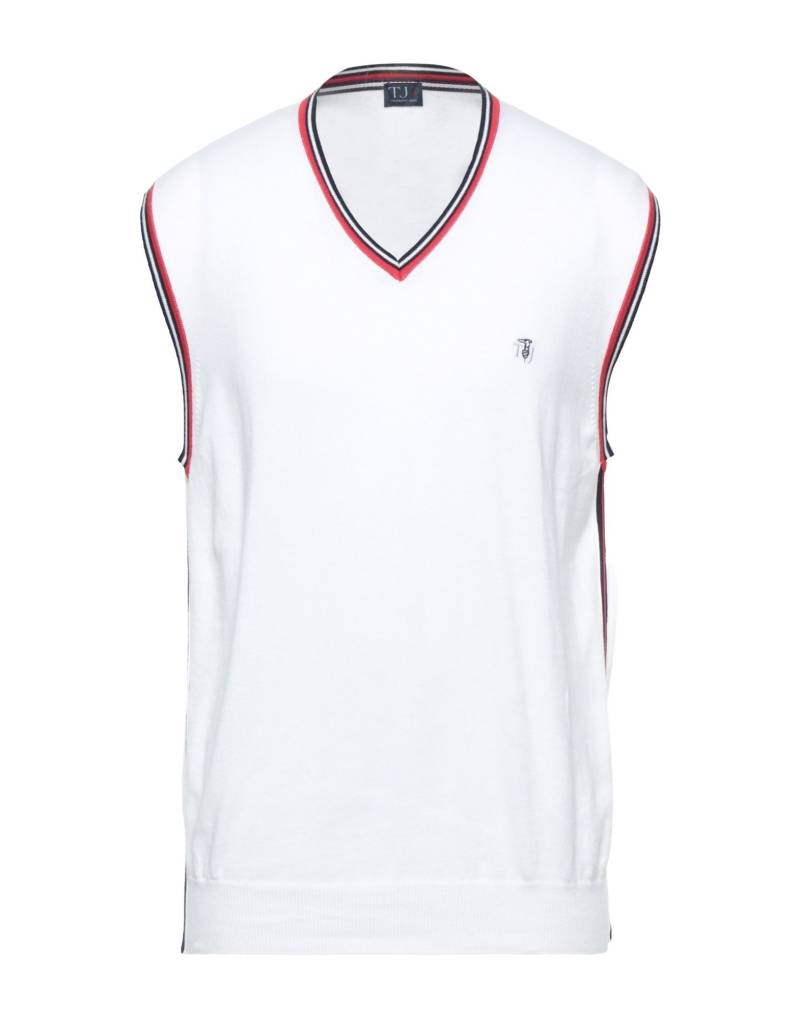 TRUSSARDI JEANS Pullover Herren Weiß von TRUSSARDI JEANS