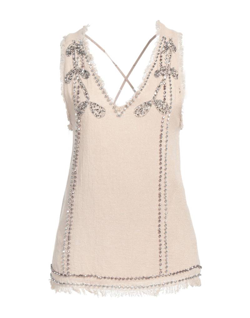 TRUSSARDI JEANS Top Damen Beige von TRUSSARDI JEANS