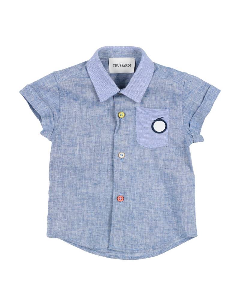 TRUSSARDI JUNIOR Hemd Kinder Blau von TRUSSARDI JUNIOR