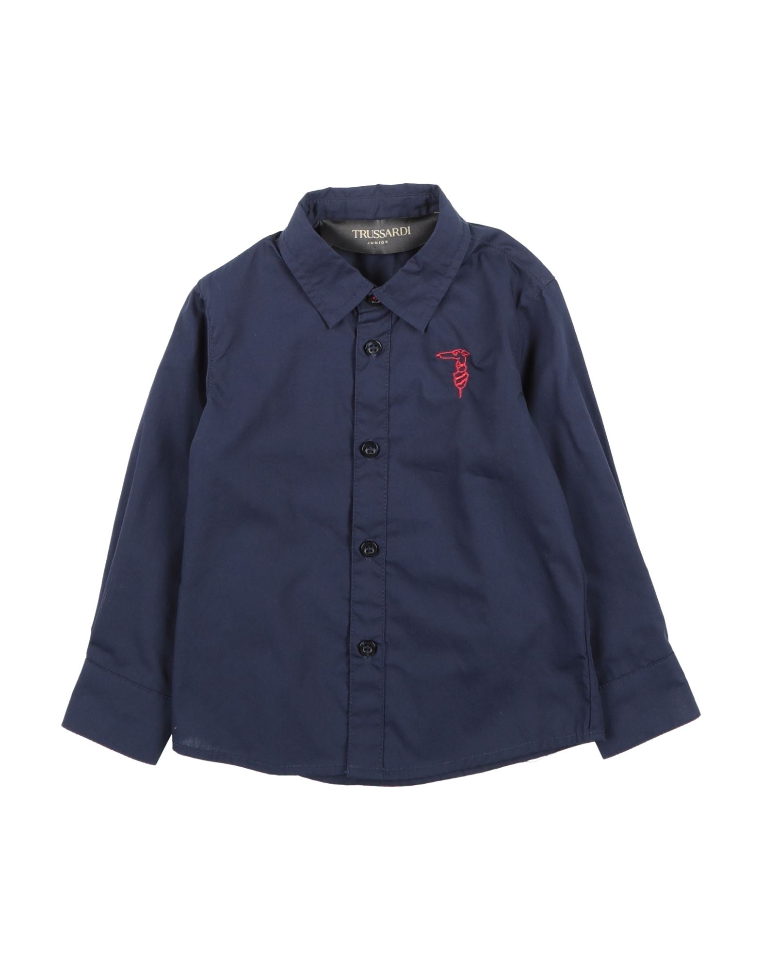 TRUSSARDI JUNIOR Hemd Kinder Marineblau von TRUSSARDI JUNIOR