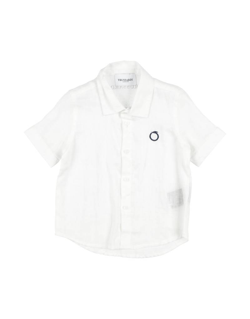 TRUSSARDI JUNIOR Hemd Kinder Weiß von TRUSSARDI JUNIOR