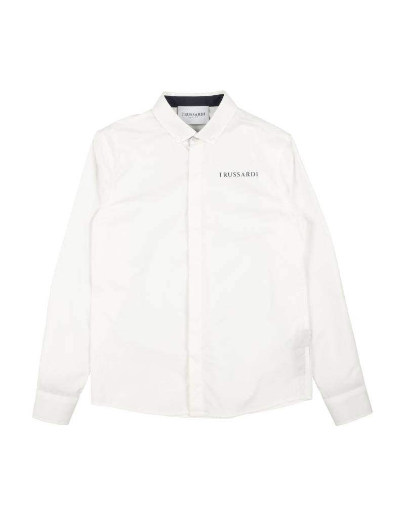 TRUSSARDI JUNIOR Hemd Kinder Weiß von TRUSSARDI JUNIOR