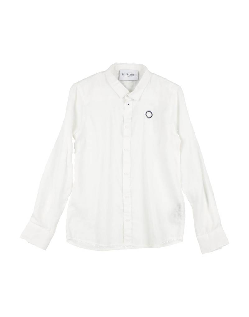 TRUSSARDI JUNIOR Hemd Kinder Weiß von TRUSSARDI JUNIOR