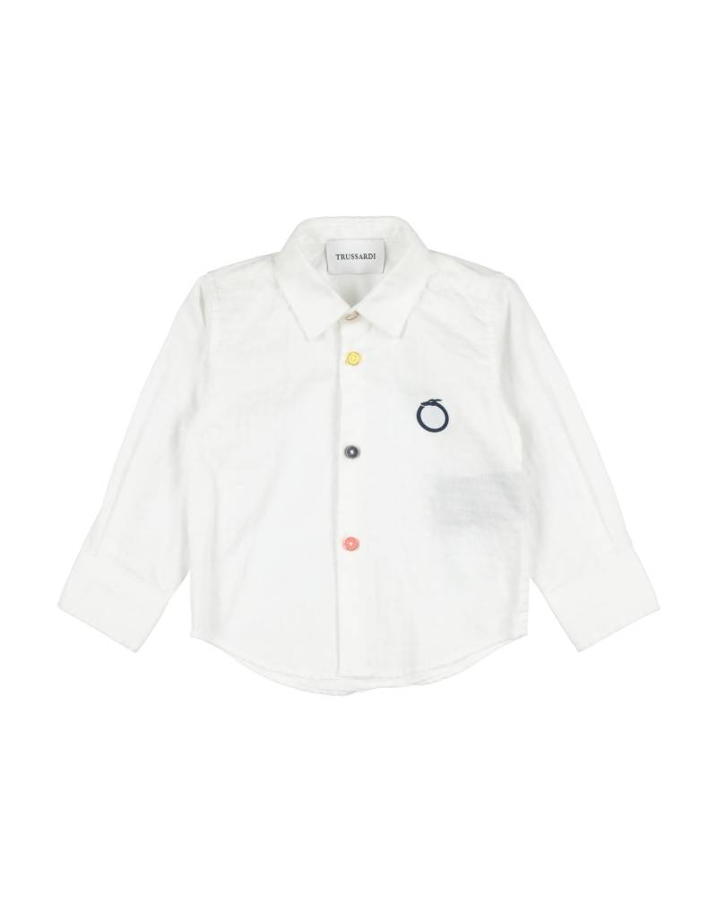 TRUSSARDI JUNIOR Hemd Kinder Weiß von TRUSSARDI JUNIOR