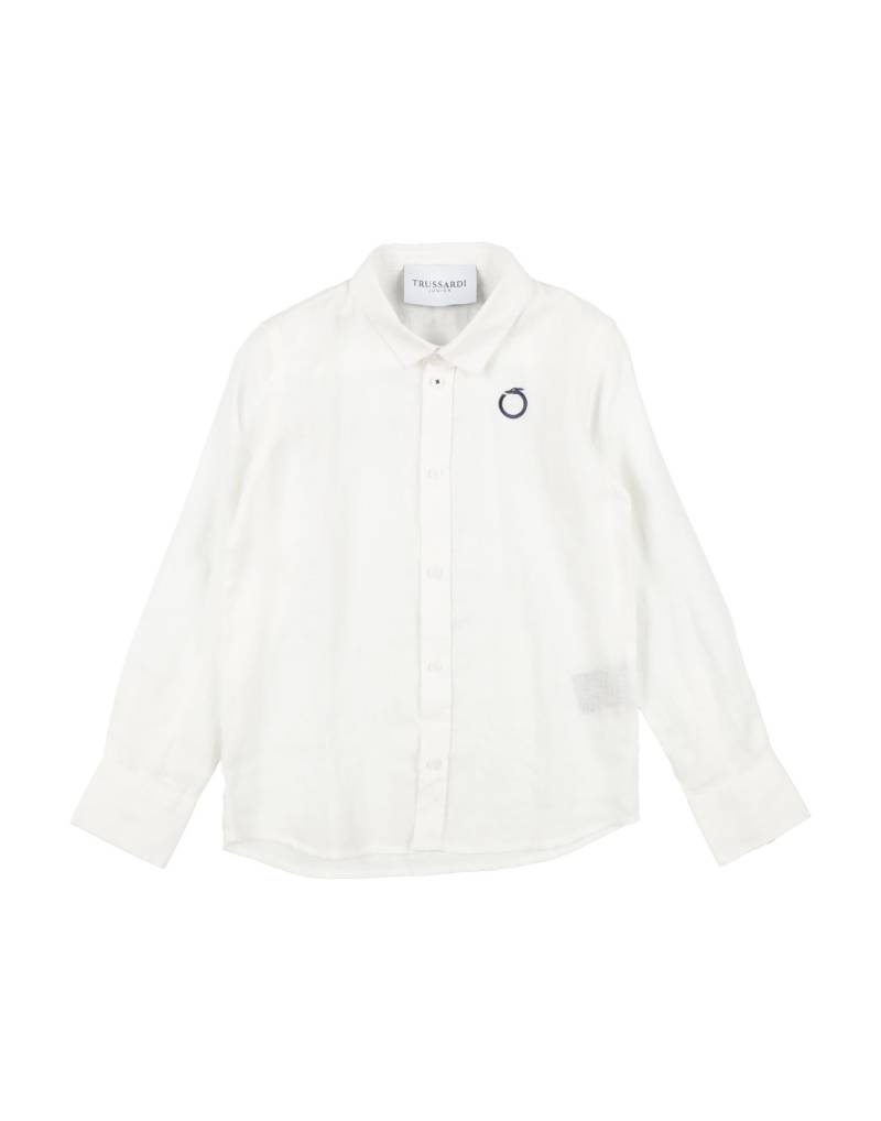 TRUSSARDI JUNIOR Hemd Kinder Weiß von TRUSSARDI JUNIOR