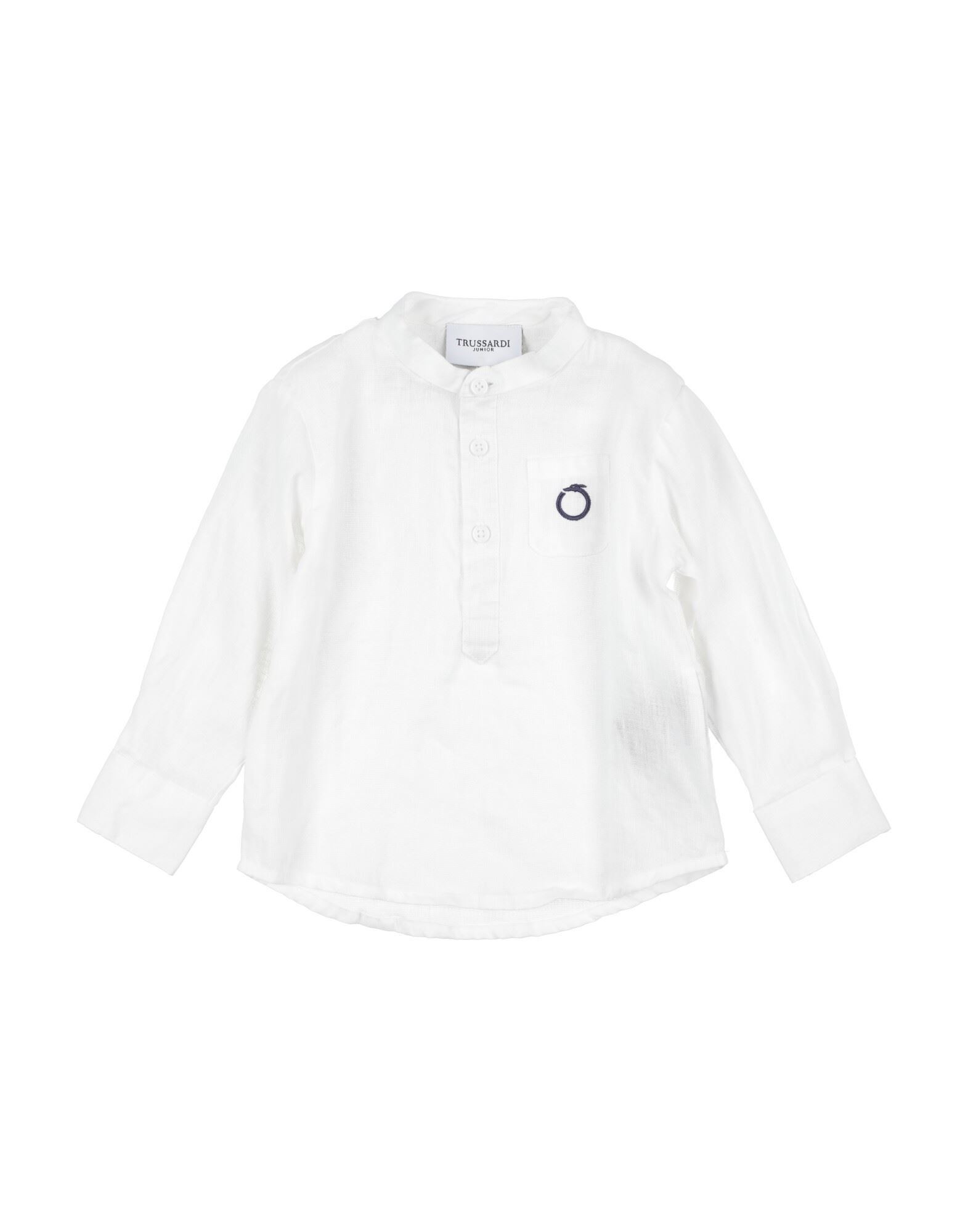 TRUSSARDI JUNIOR Hemd Kinder Weiß von TRUSSARDI JUNIOR