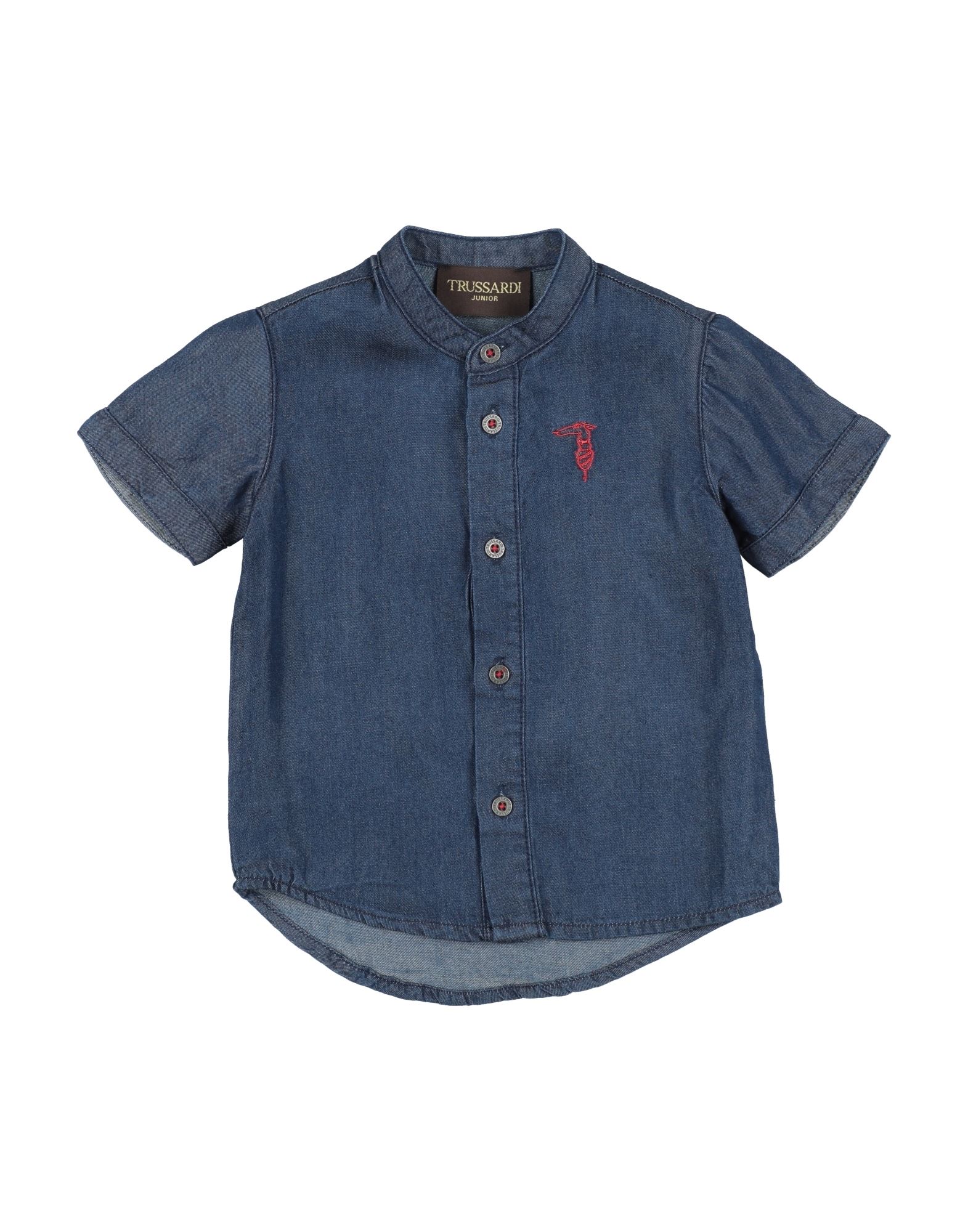 TRUSSARDI JUNIOR Jeanshemd Kinder Blau von TRUSSARDI JUNIOR