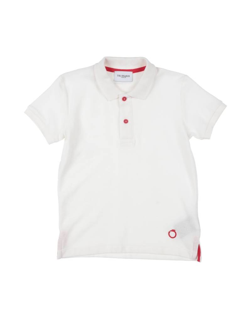 TRUSSARDI JUNIOR Poloshirt Kinder Weiß von TRUSSARDI JUNIOR