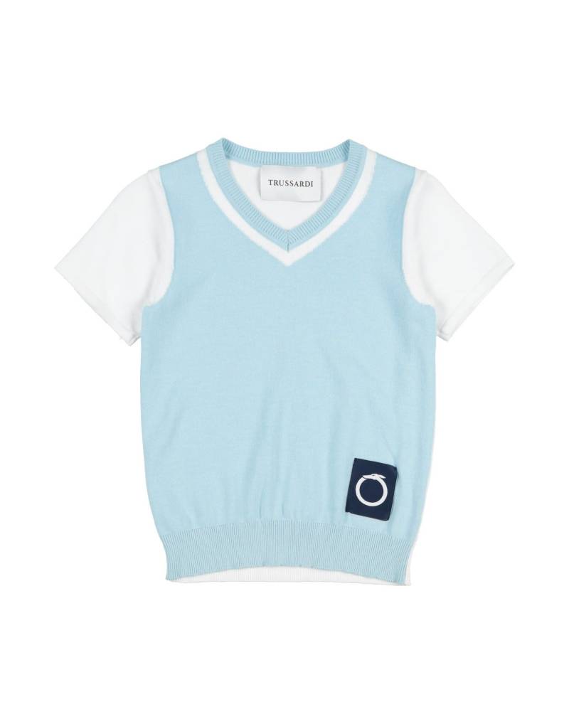TRUSSARDI JUNIOR Pullover Kinder Himmelblau von TRUSSARDI JUNIOR