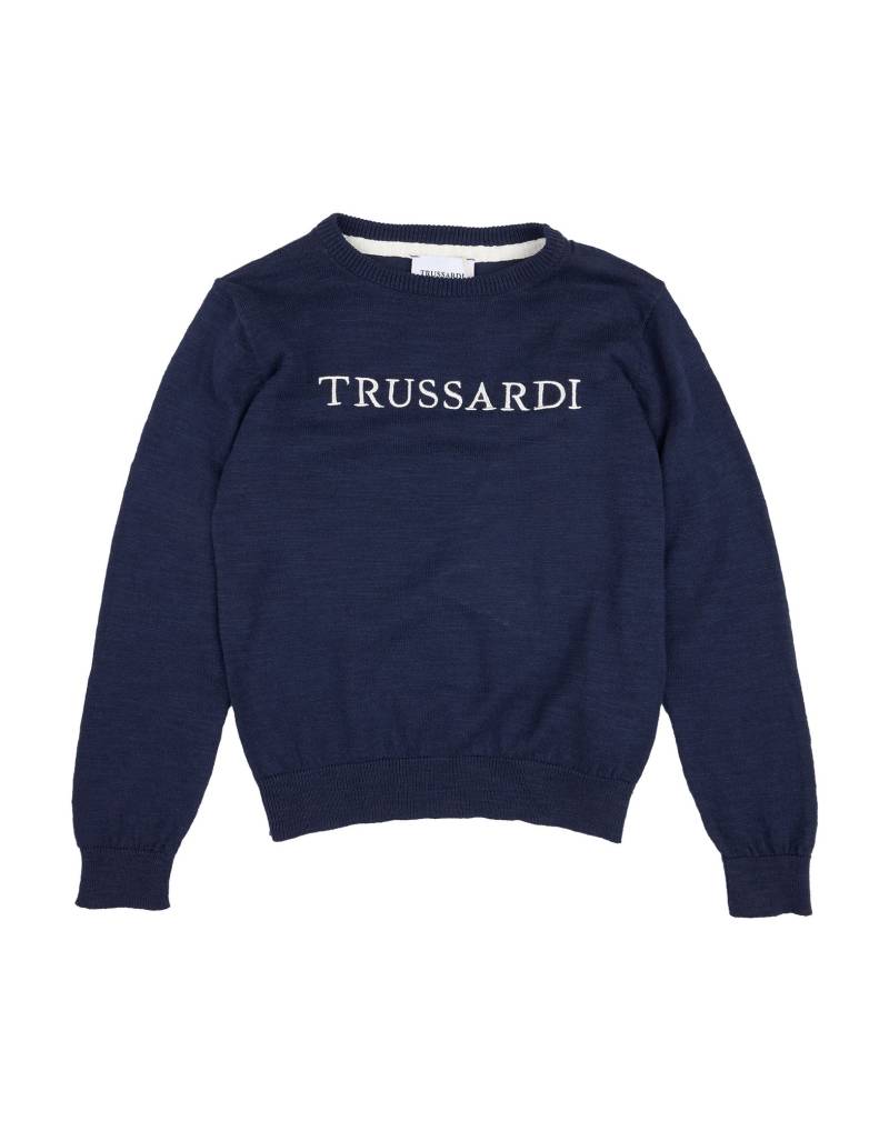 TRUSSARDI JUNIOR Pullover Kinder Marineblau von TRUSSARDI JUNIOR