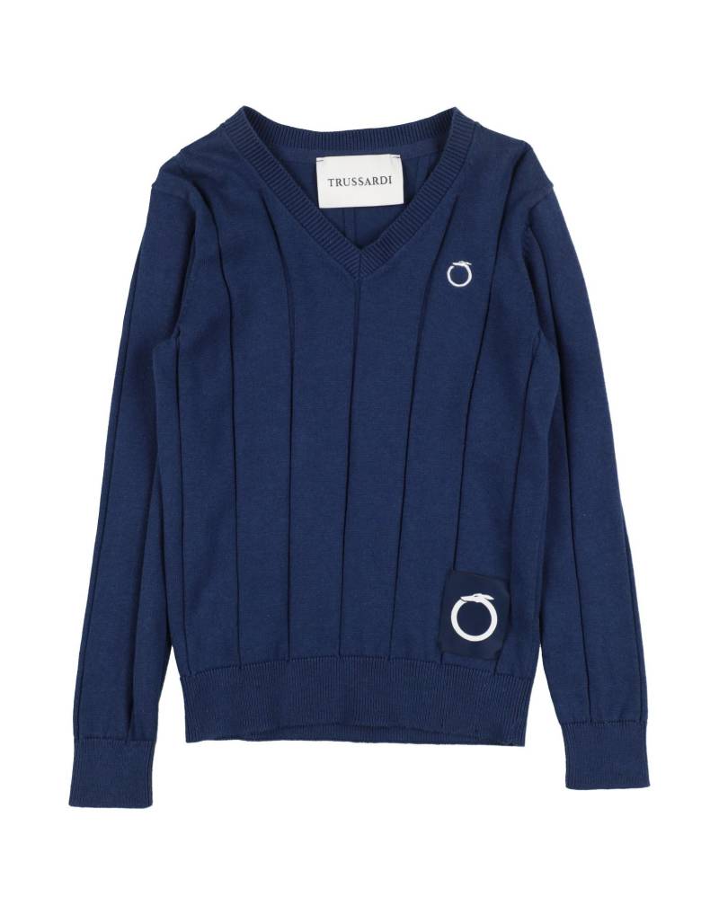 TRUSSARDI JUNIOR Pullover Kinder Marineblau von TRUSSARDI JUNIOR