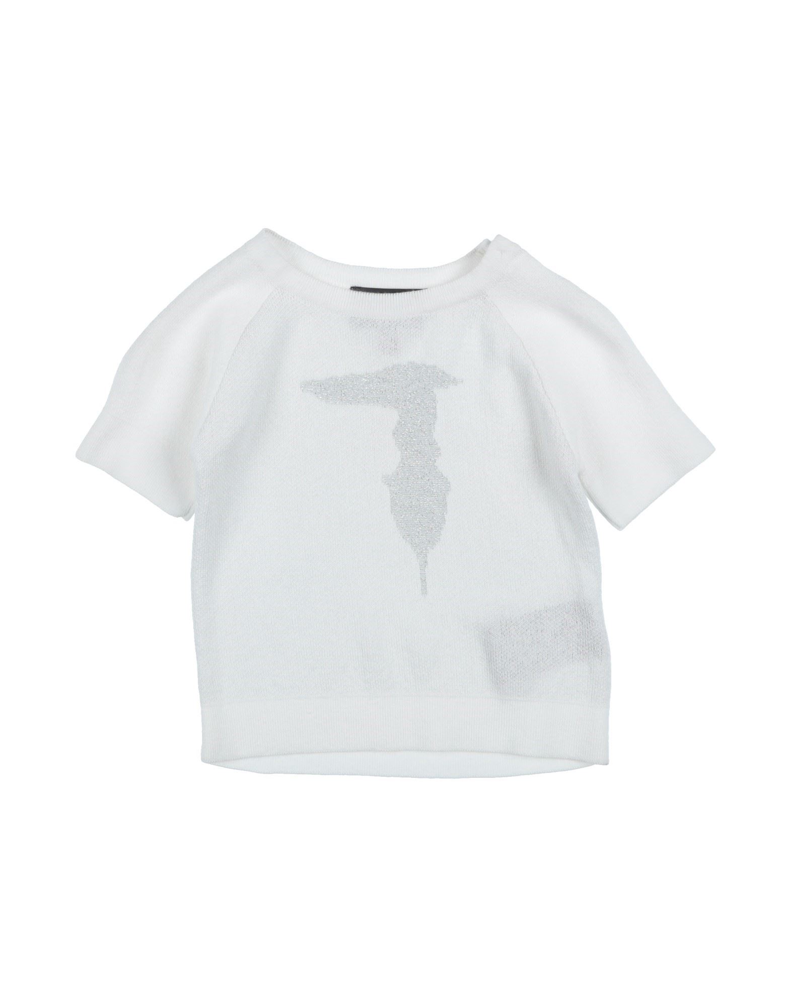 TRUSSARDI JUNIOR Pullover Kinder Off white von TRUSSARDI JUNIOR