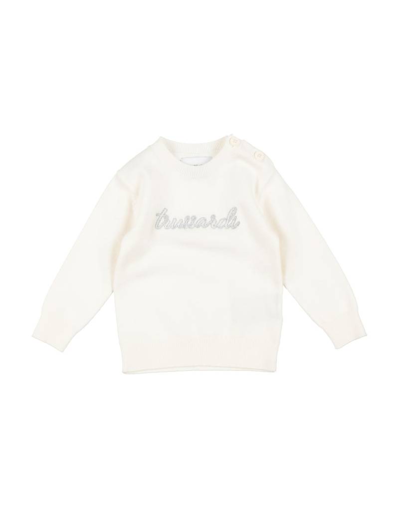 TRUSSARDI JUNIOR Pullover Kinder Off white von TRUSSARDI JUNIOR