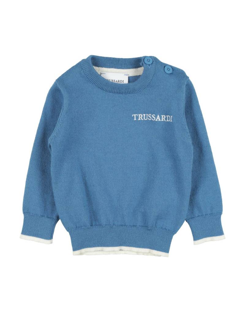 TRUSSARDI JUNIOR Pullover Kinder Taubenblau von TRUSSARDI JUNIOR