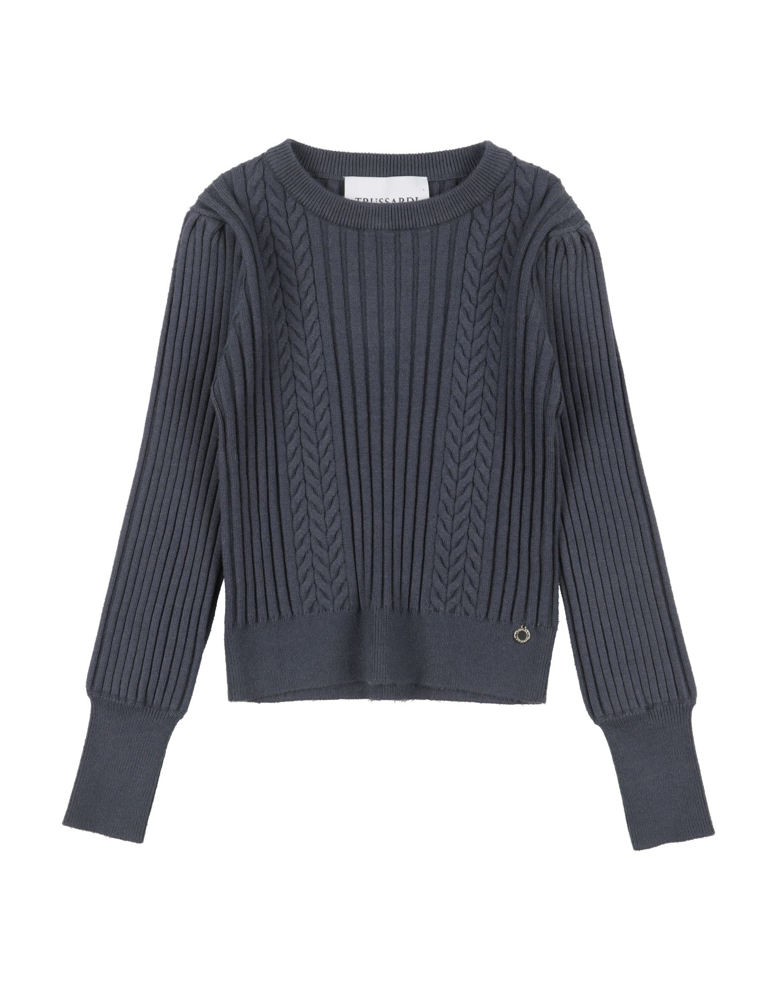 TRUSSARDI JUNIOR Pullover Kinder Taubenblau TRUSSARDI JUNIOR Pullover Kinder Taubenblau von TRUSSARDI JUNIOR