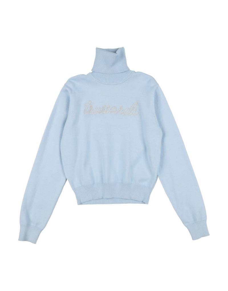 TRUSSARDI JUNIOR Rollkragenpullover Kinder Himmelblau von TRUSSARDI JUNIOR