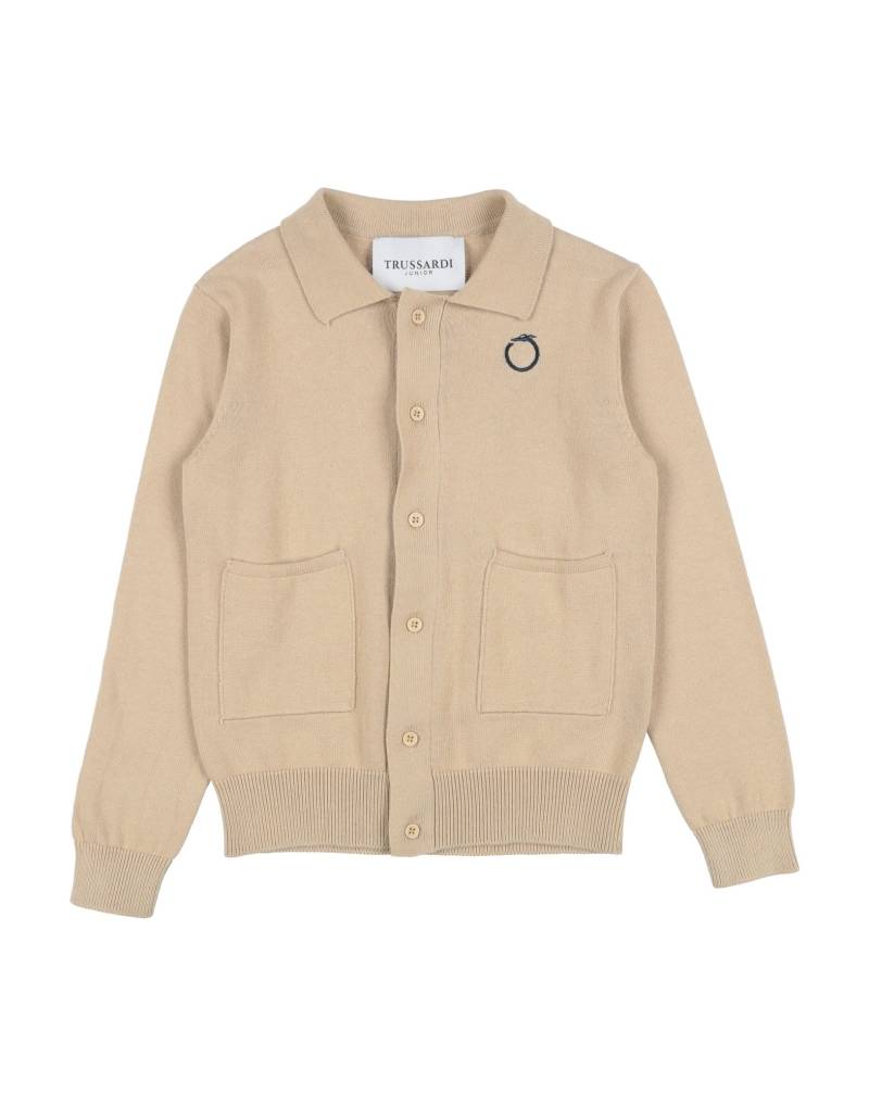 TRUSSARDI JUNIOR Strickjacke Kinder Beige von TRUSSARDI JUNIOR
