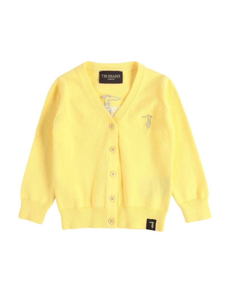 TRUSSARDI JUNIOR Strickjacke Kinder Gelb von TRUSSARDI JUNIOR