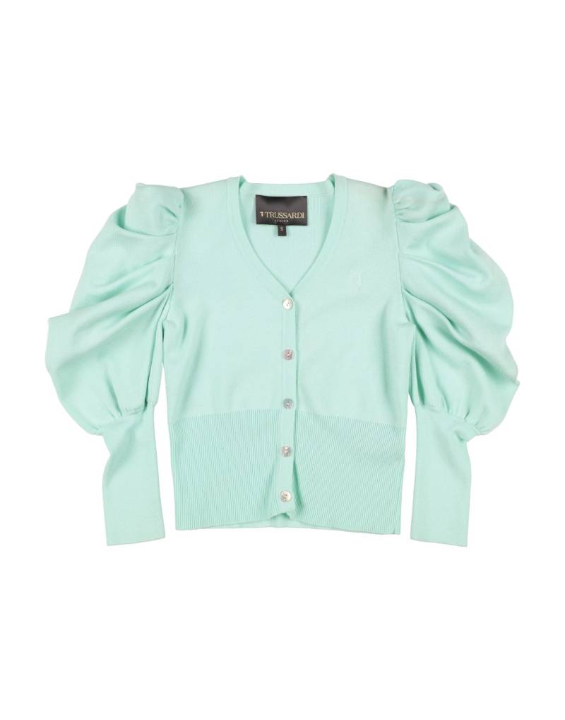 TRUSSARDI JUNIOR Strickjacke Kinder Säuregrün von TRUSSARDI JUNIOR