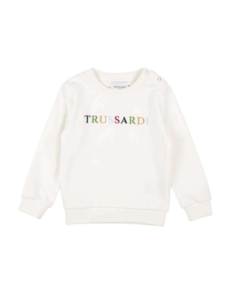 TRUSSARDI JUNIOR Sweatshirt Kinder Cremeweiß von TRUSSARDI JUNIOR