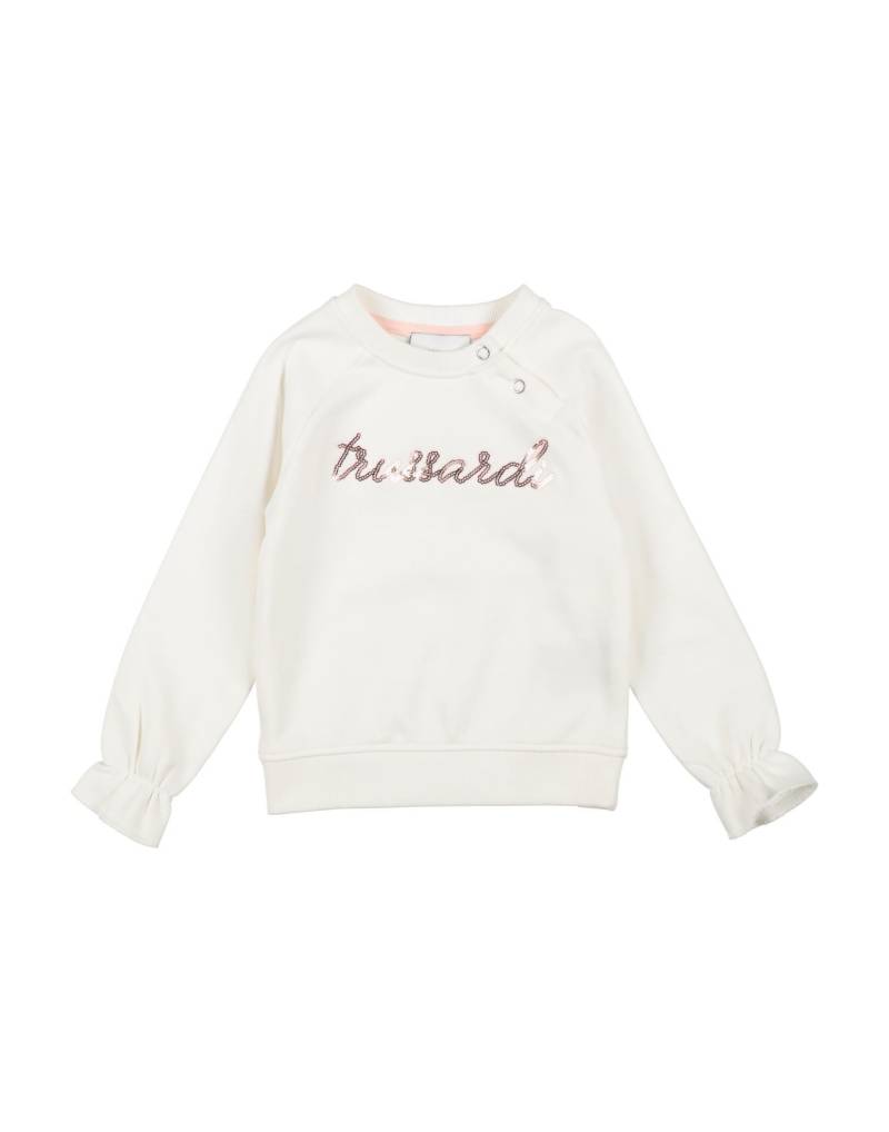 TRUSSARDI JUNIOR Sweatshirt Kinder Elfenbein von TRUSSARDI JUNIOR