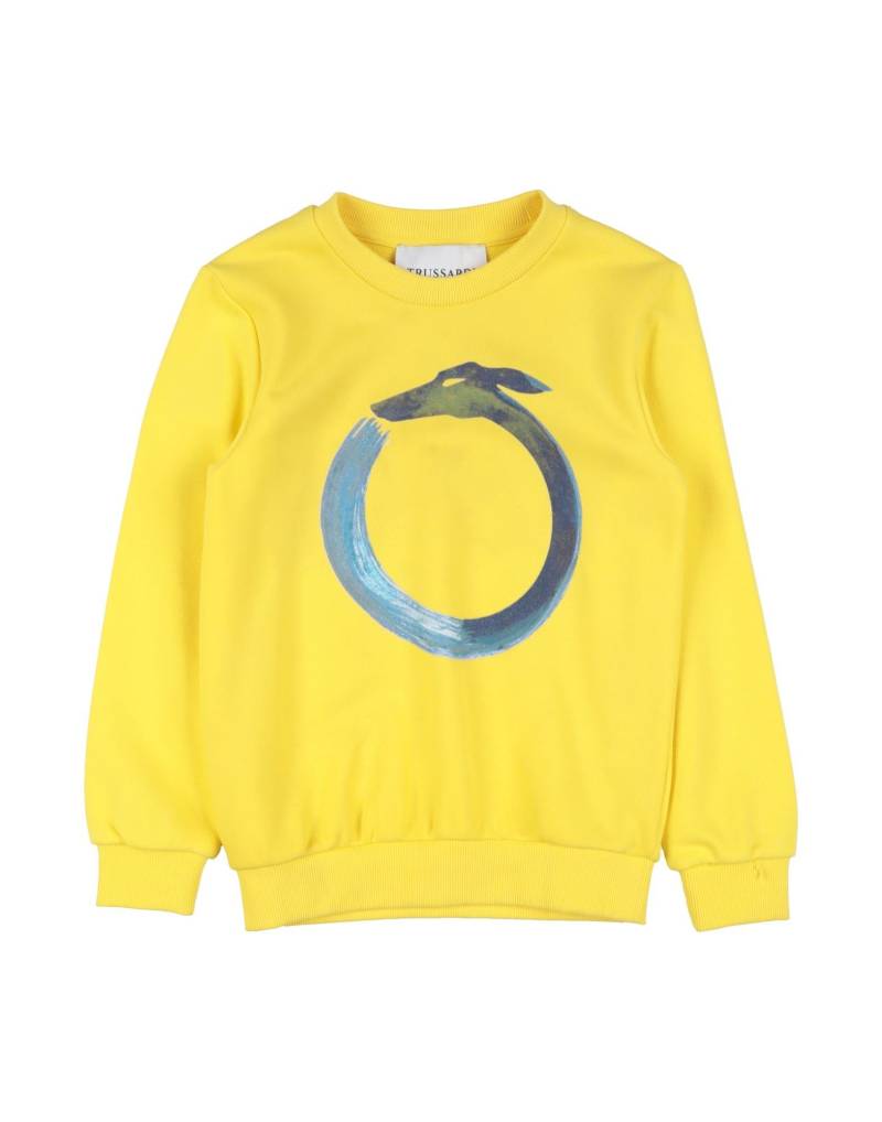 TRUSSARDI JUNIOR Sweatshirt Kinder Gelb von TRUSSARDI JUNIOR