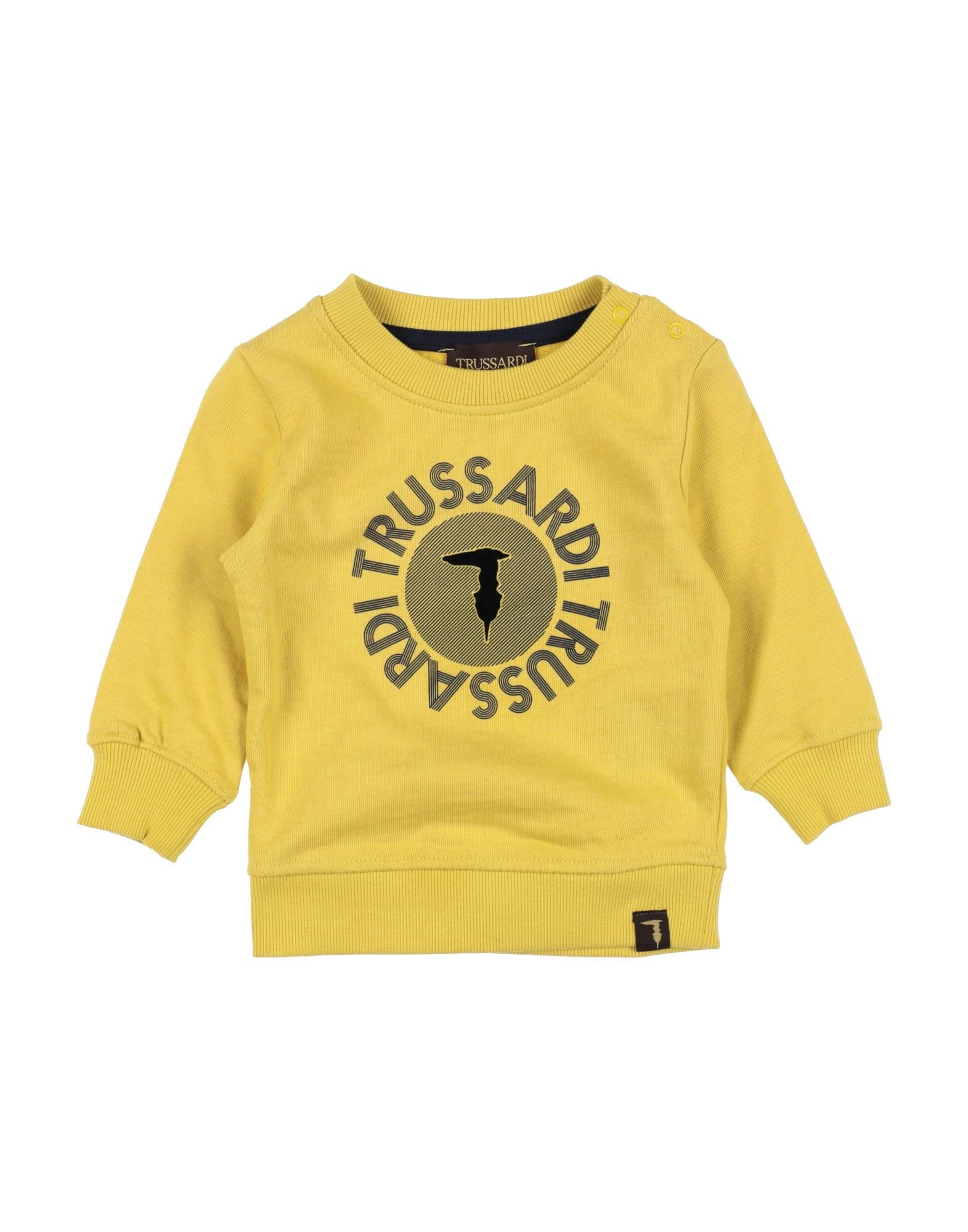 TRUSSARDI JUNIOR Sweatshirt Kinder Gelb TRUSSARDI JUNIOR Sweatshirt Kinder Gelb von TRUSSARDI JUNIOR