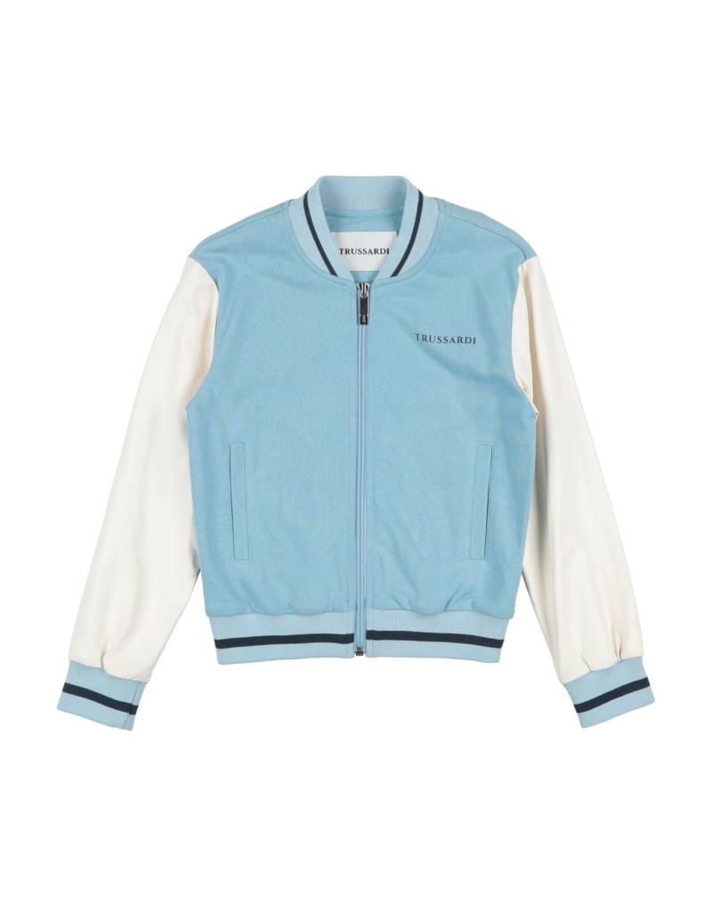 TRUSSARDI JUNIOR Sweatshirt Kinder Hellblau von TRUSSARDI JUNIOR
