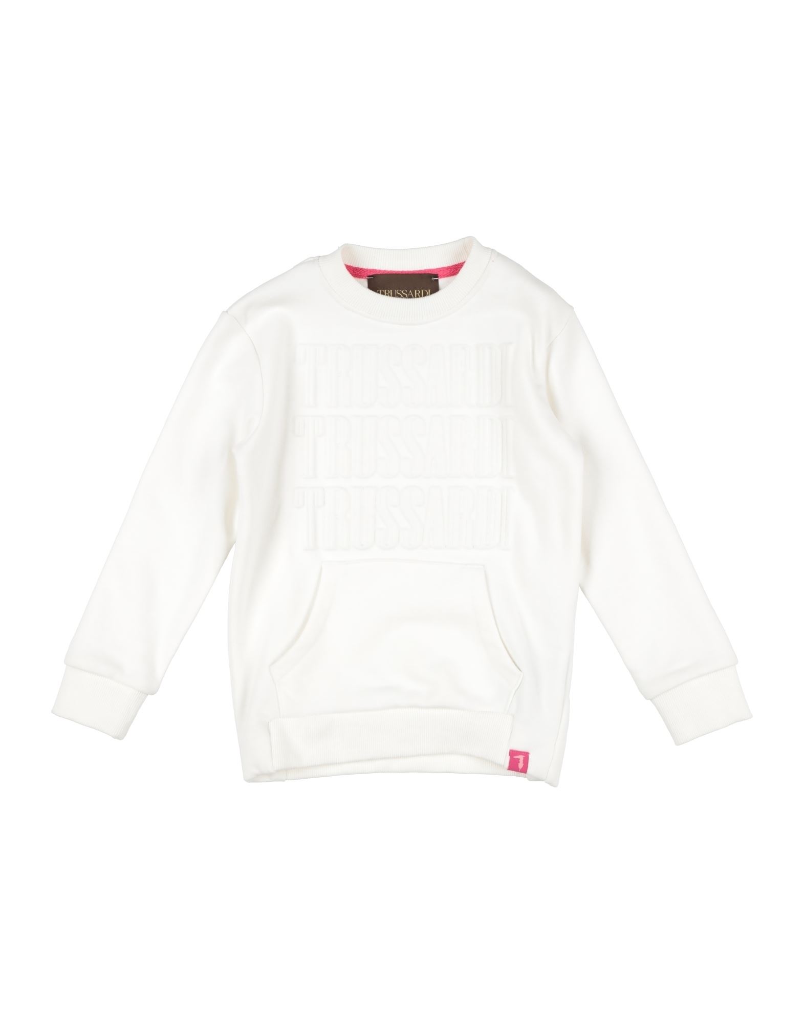 TRUSSARDI JUNIOR Sweatshirt Kinder Off white von TRUSSARDI JUNIOR