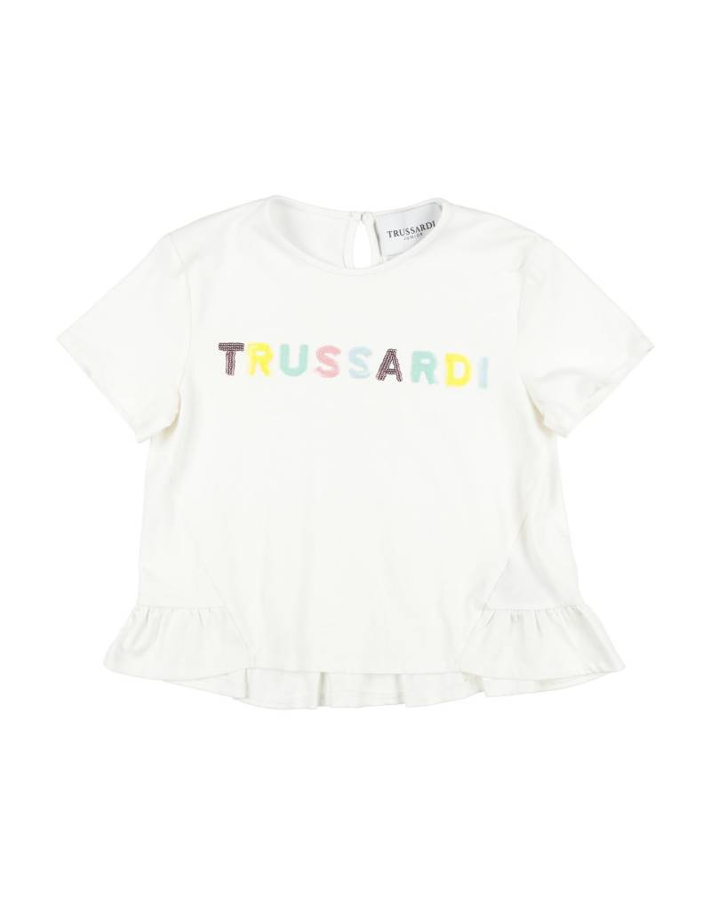 TRUSSARDI JUNIOR T-shirts Kinder Weiß von TRUSSARDI JUNIOR