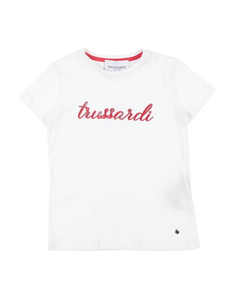 TRUSSARDI JUNIOR T-shirts Kinder Weiß von TRUSSARDI JUNIOR