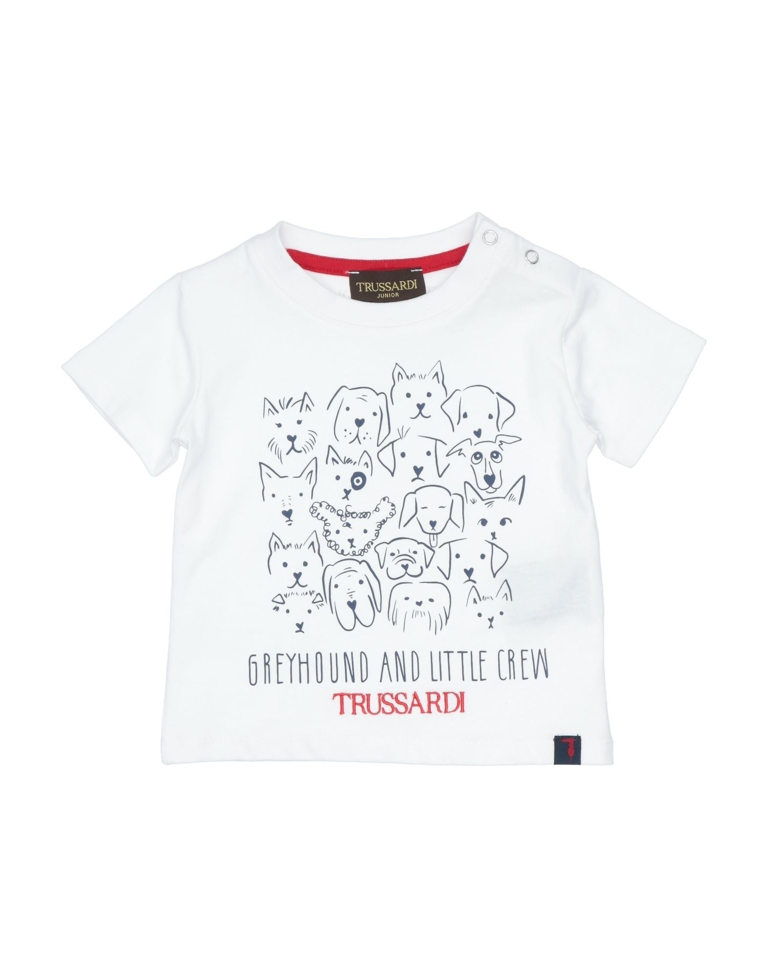 TRUSSARDI JUNIOR T-shirts Kinder Weiß von TRUSSARDI JUNIOR