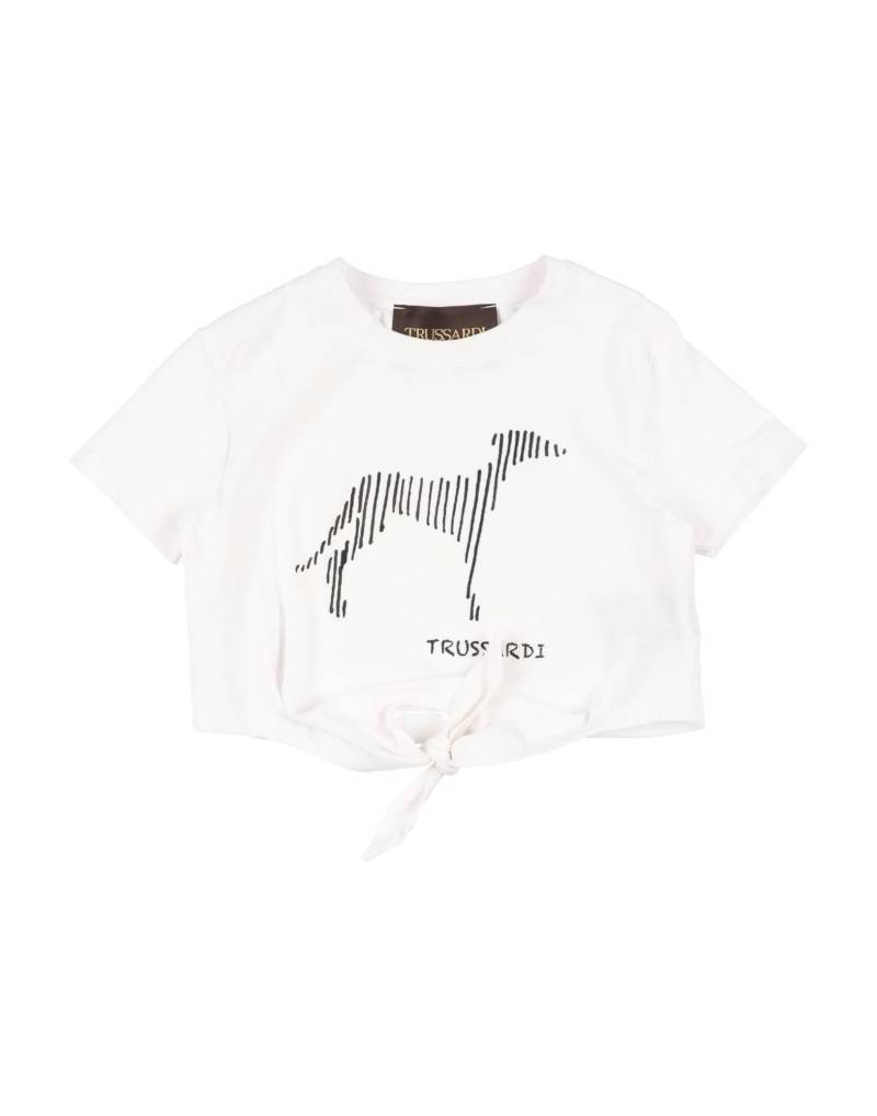 TRUSSARDI JUNIOR T-shirts Kinder Weiß von TRUSSARDI JUNIOR