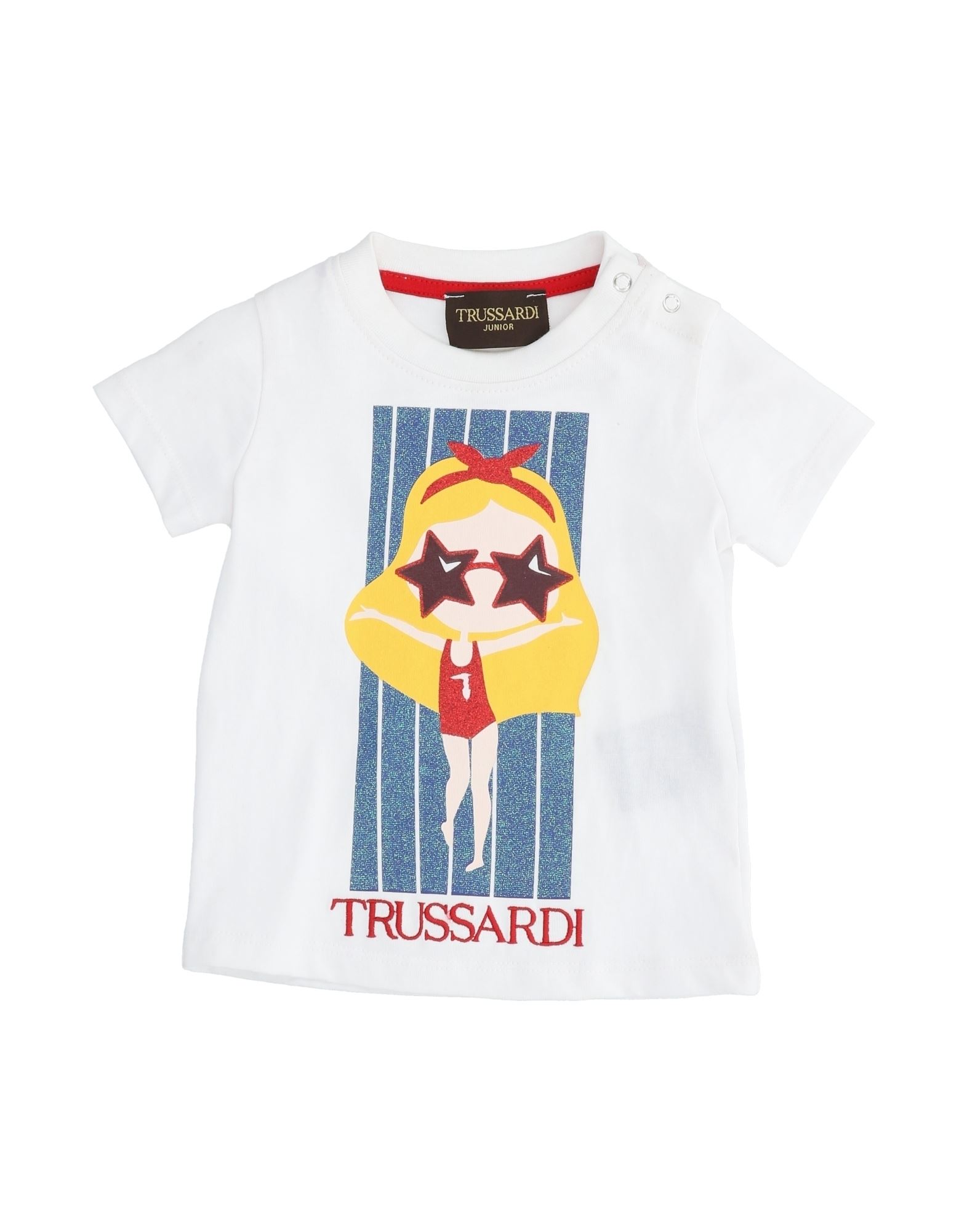 TRUSSARDI JUNIOR T-shirts Kinder Weiß von TRUSSARDI JUNIOR