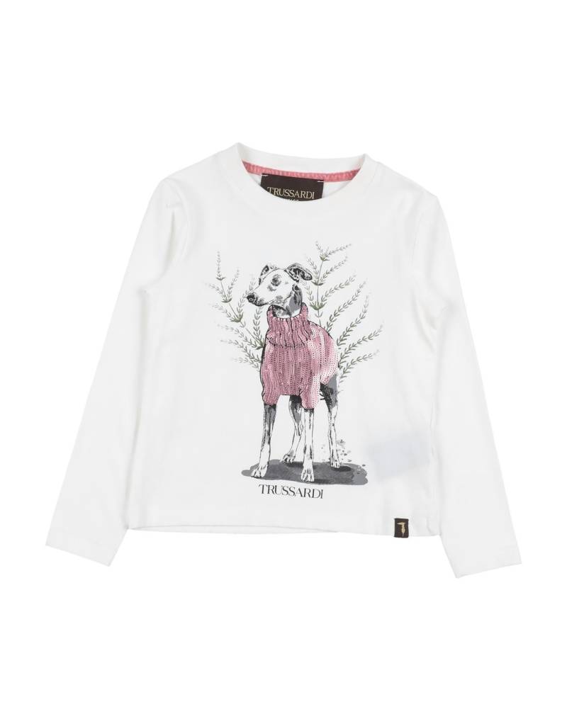TRUSSARDI JUNIOR T-shirts Kinder Weiß von TRUSSARDI JUNIOR