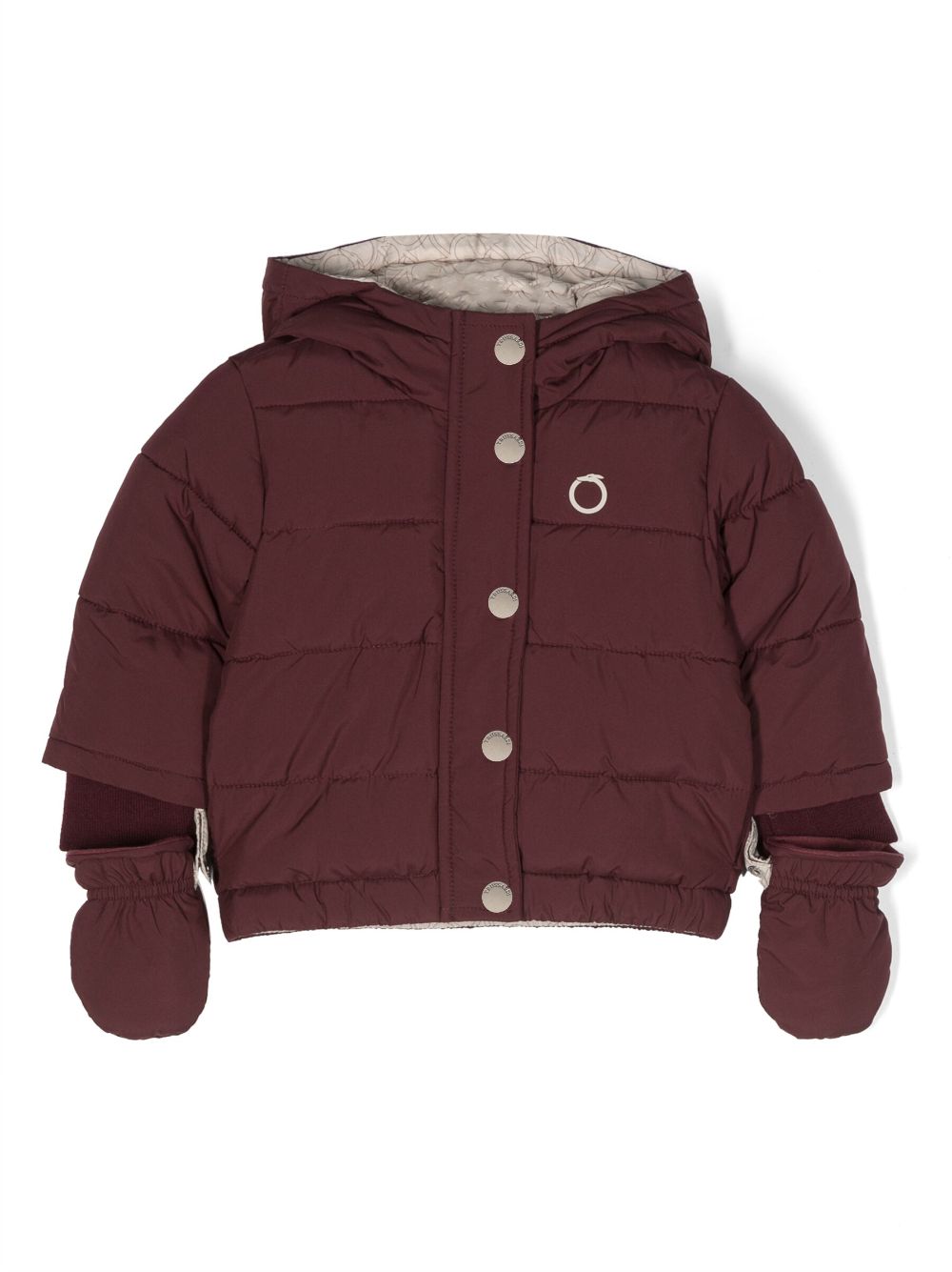 TRUSSARDI JUNIOR Gefütterte Kapuzenjacke - Violett von TRUSSARDI JUNIOR