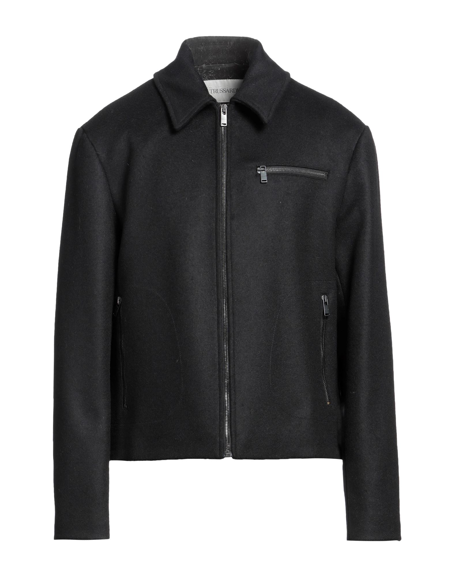 TRUSSARDI Mantel Herren Schwarz von TRUSSARDI