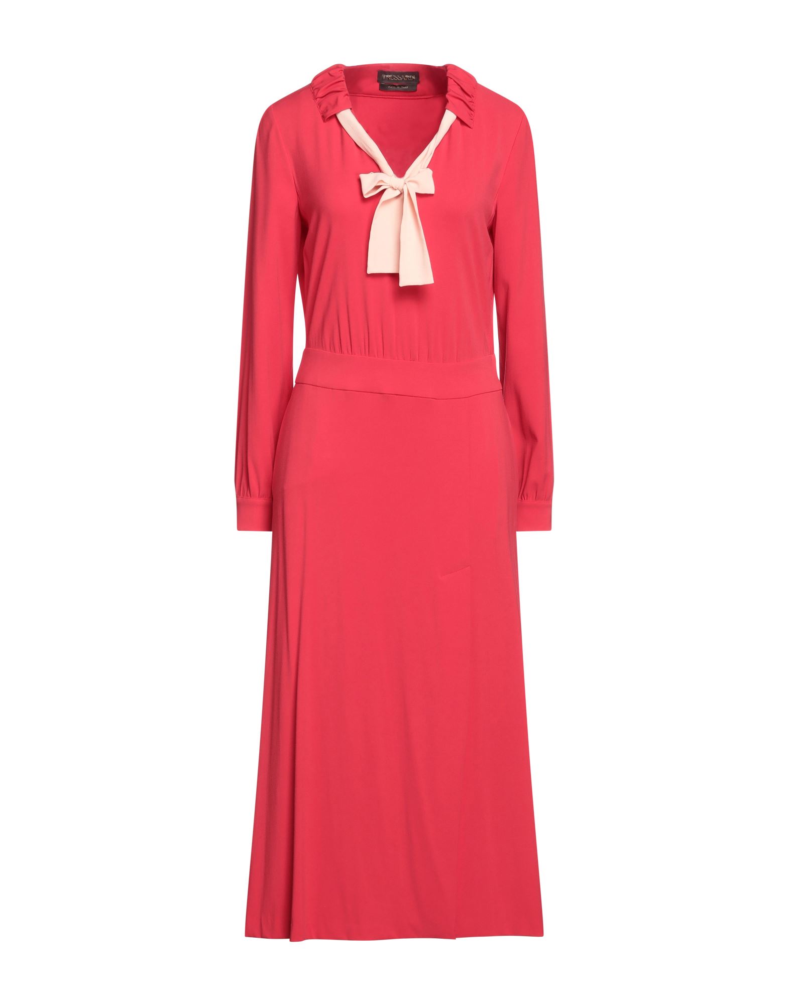 TRUSSARDI Midi-kleid Damen Rot von TRUSSARDI