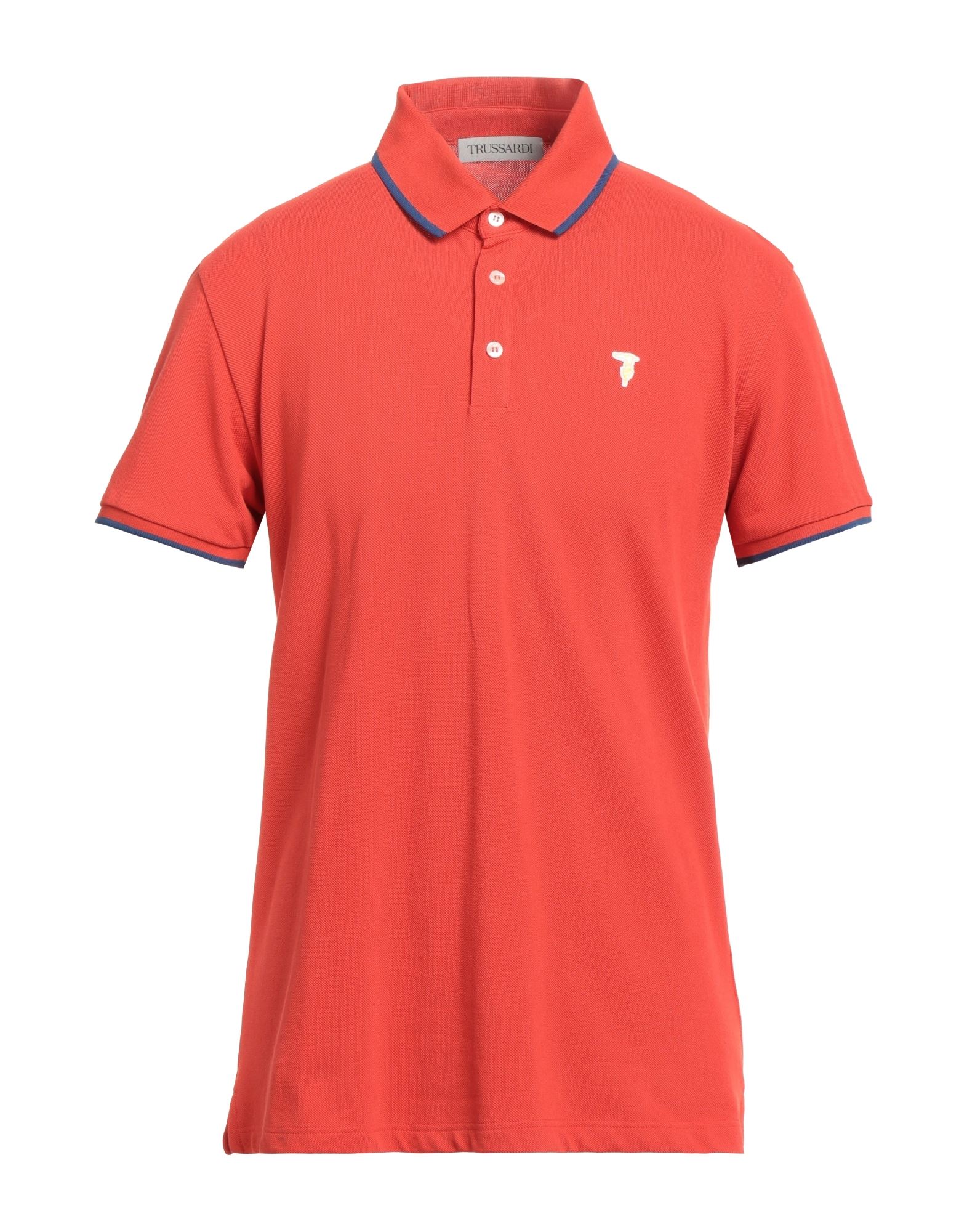 TRUSSARDI Poloshirt Herren Rostrot von TRUSSARDI