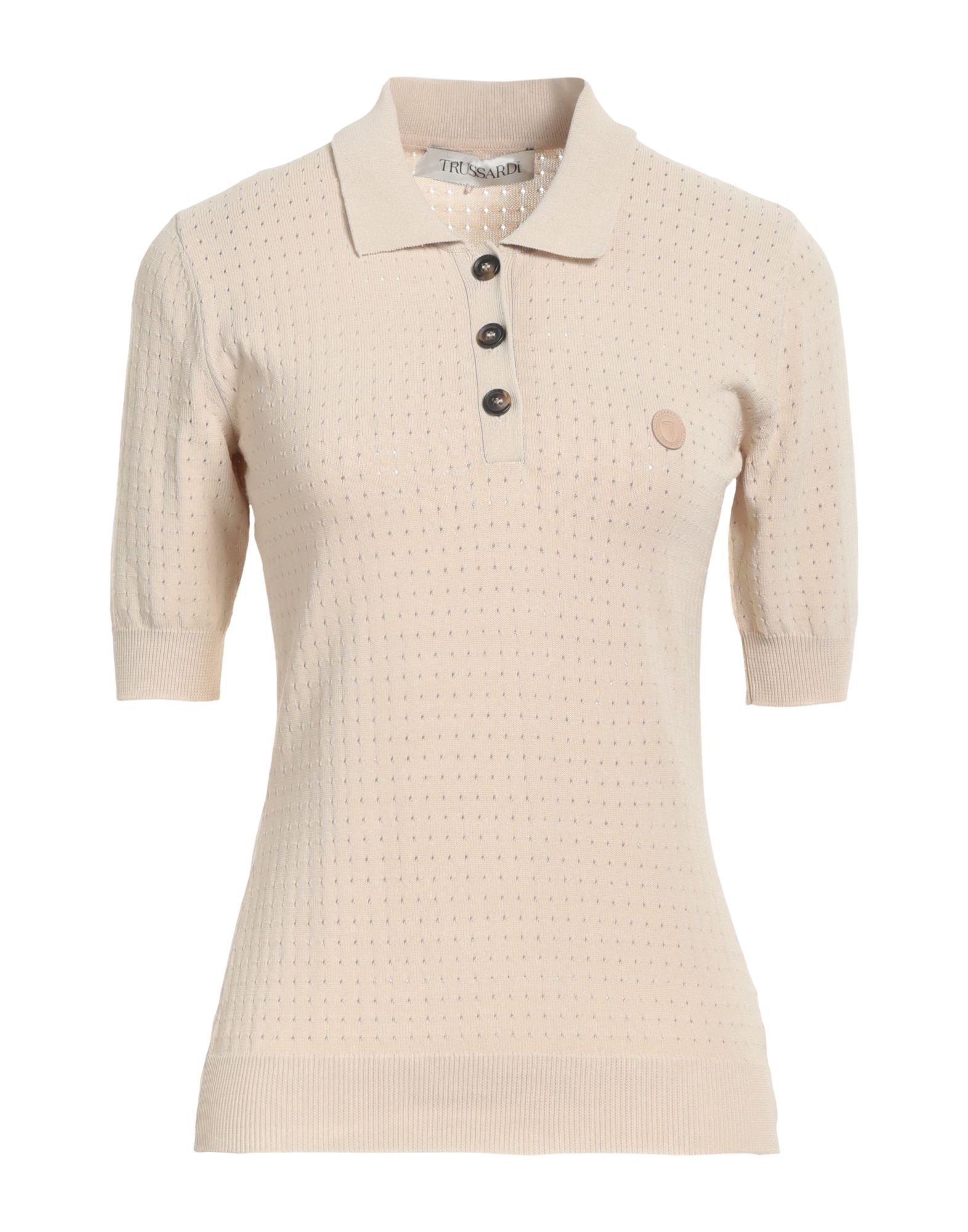 TRUSSARDI Pullover Damen Beige von TRUSSARDI