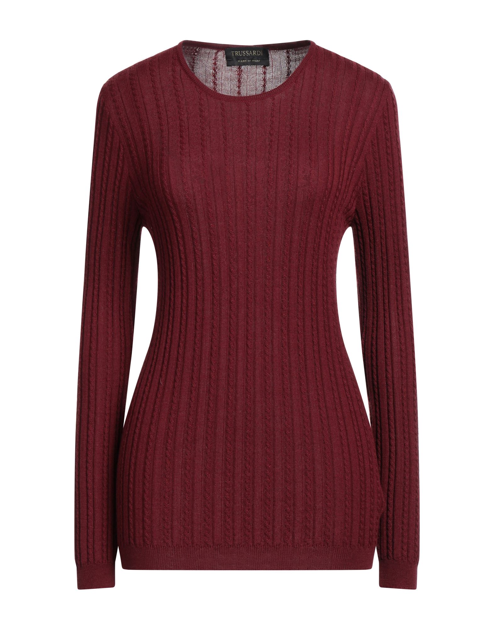 TRUSSARDI Pullover Damen Bordeaux von TRUSSARDI