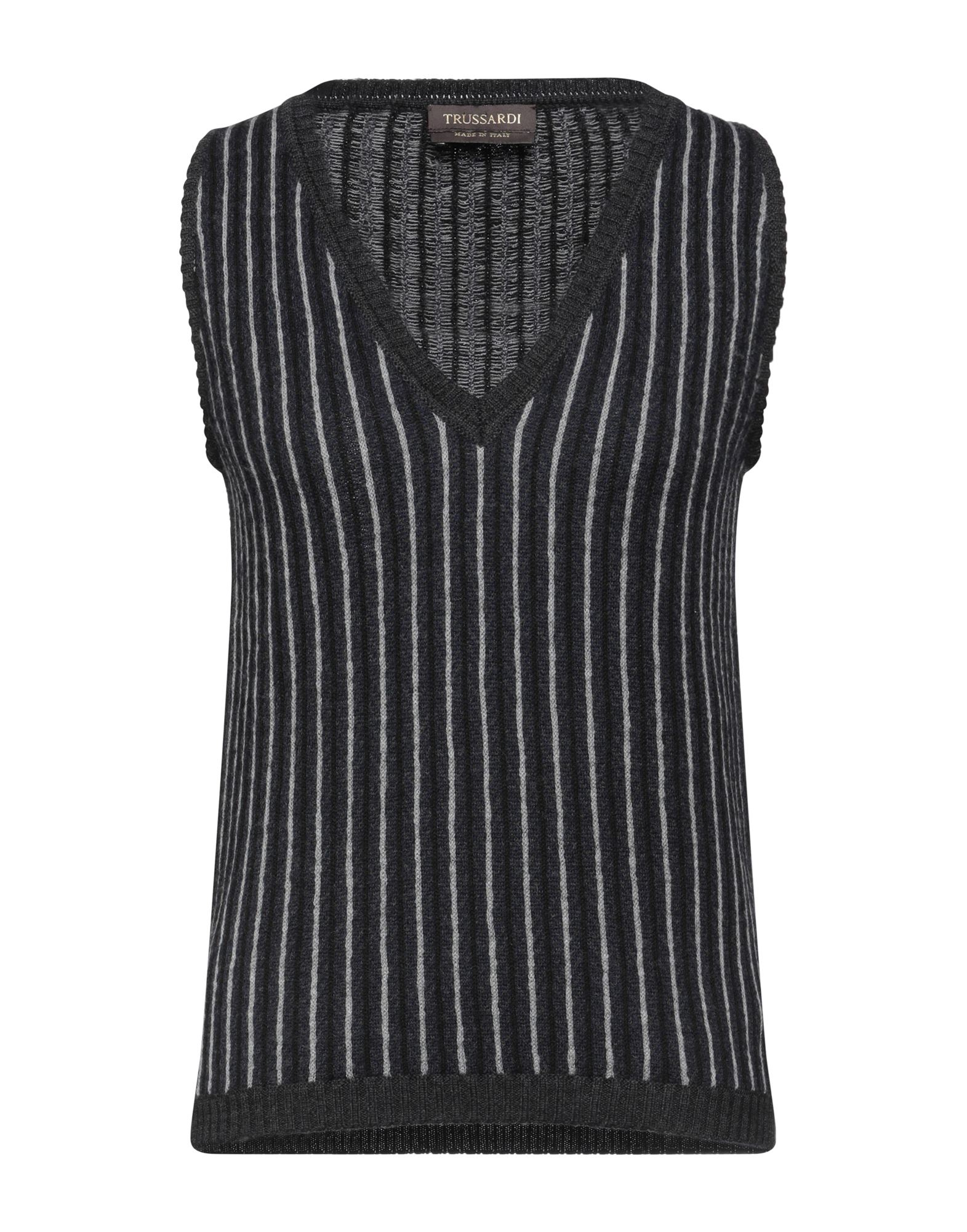 TRUSSARDI Pullover Damen Granitgrau von TRUSSARDI