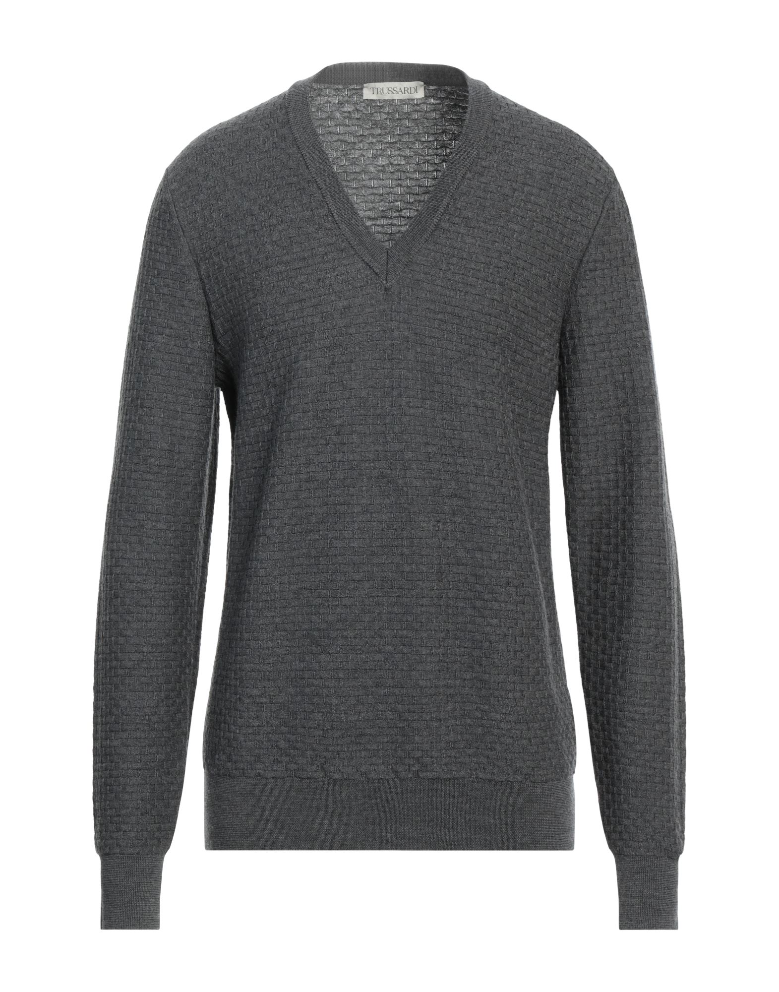 TRUSSARDI Pullover Herren Blei von TRUSSARDI