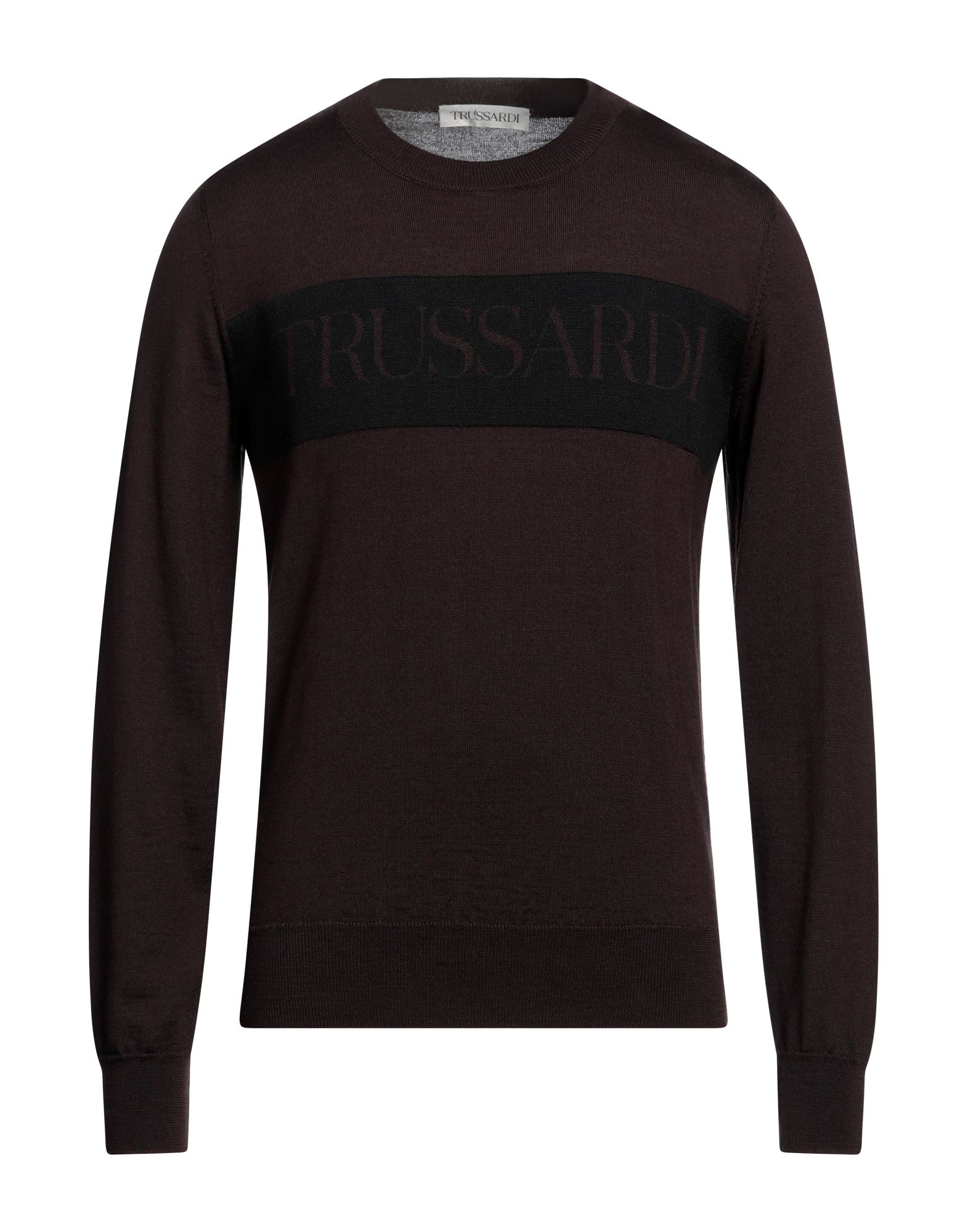 TRUSSARDI Pullover Herren Dunkelbraun von TRUSSARDI