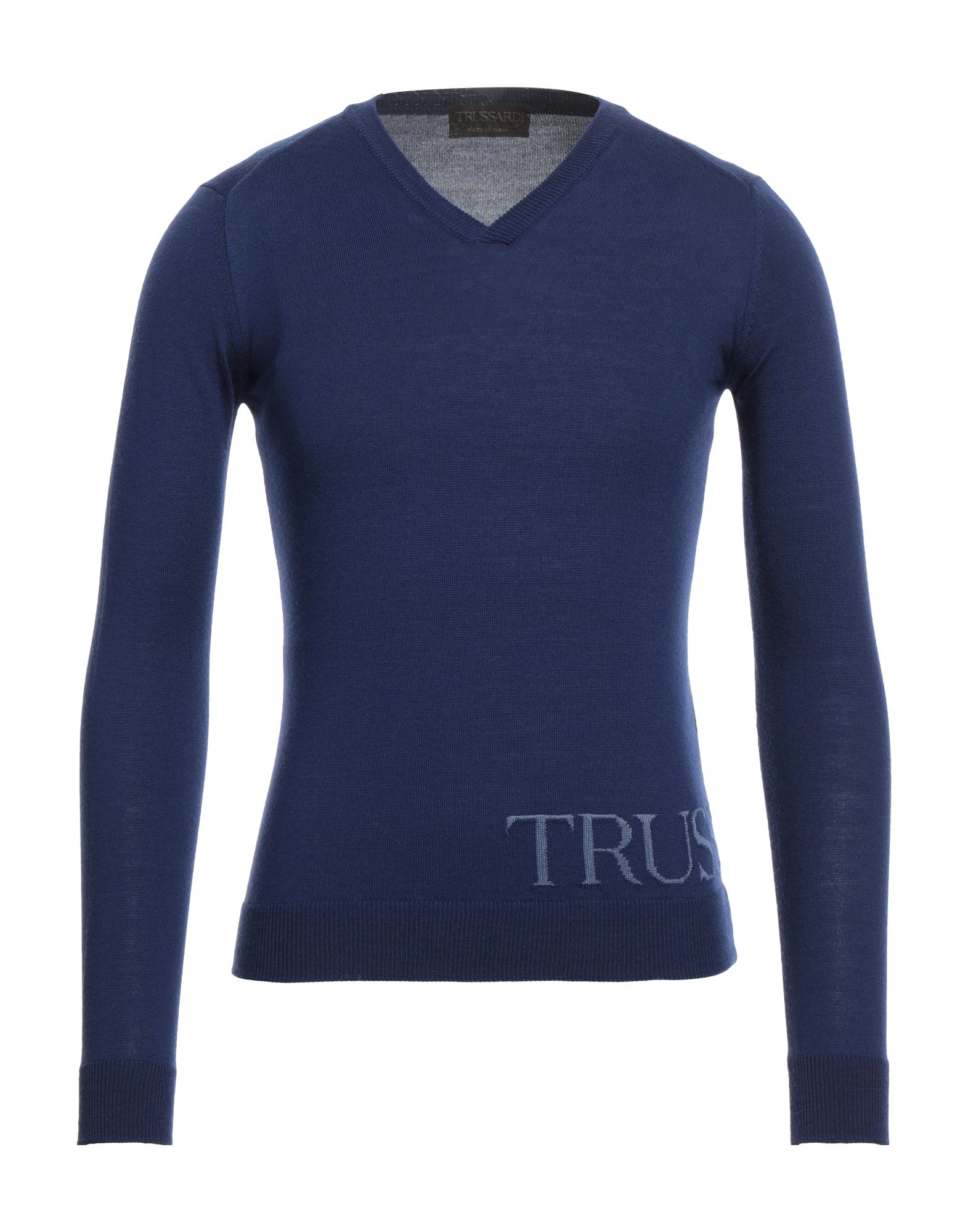 TRUSSARDI Pullover Herren Marineblau von TRUSSARDI