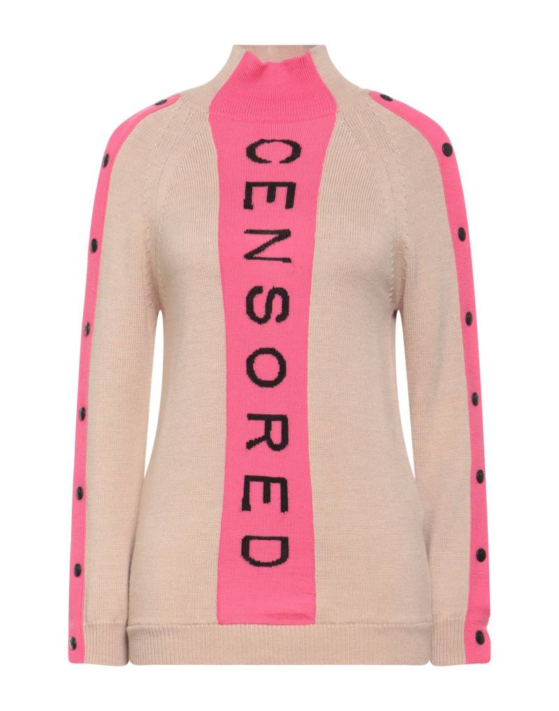 TRUSSARDI Rollkragenpullover Damen Beige von TRUSSARDI