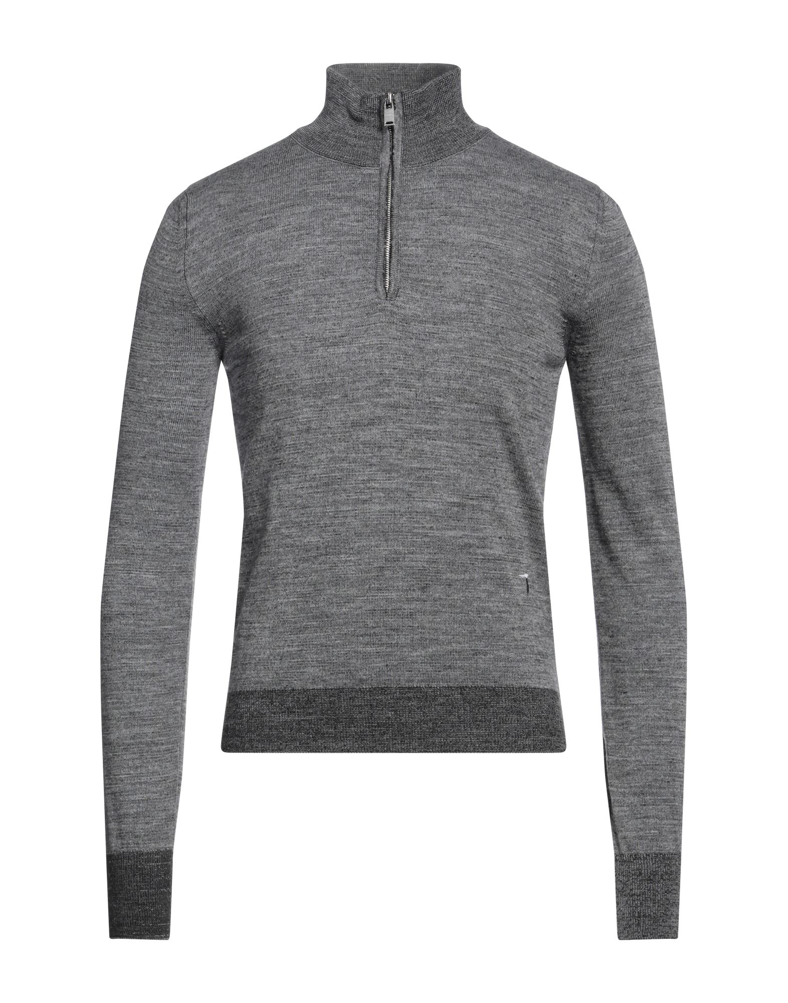 TRUSSARDI Rollkragenpullover Herren Grau von TRUSSARDI